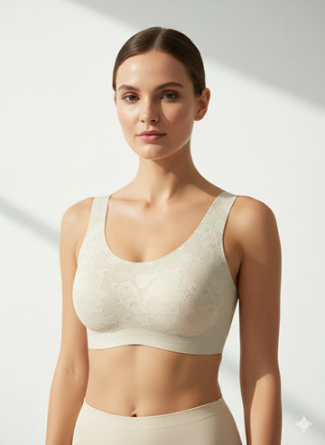 Fs44 66217 Seamless Lace Bralette Comfort Bra