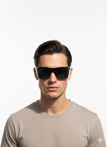Fs44 2010 Men's Sport Shield Sunglasses - Black Frame