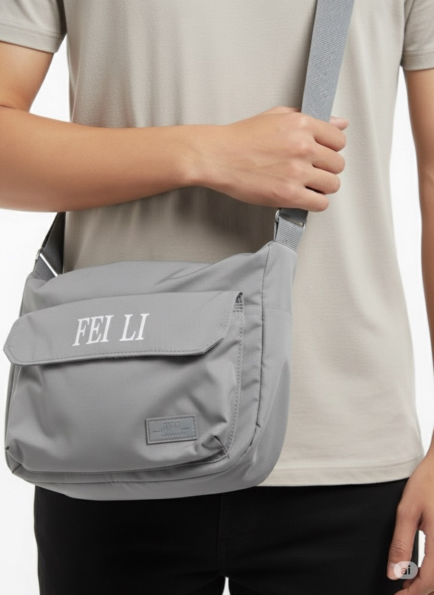 FS44 2016 Men's Casual Crossbody Messenger Bag - Travel & Daily Use