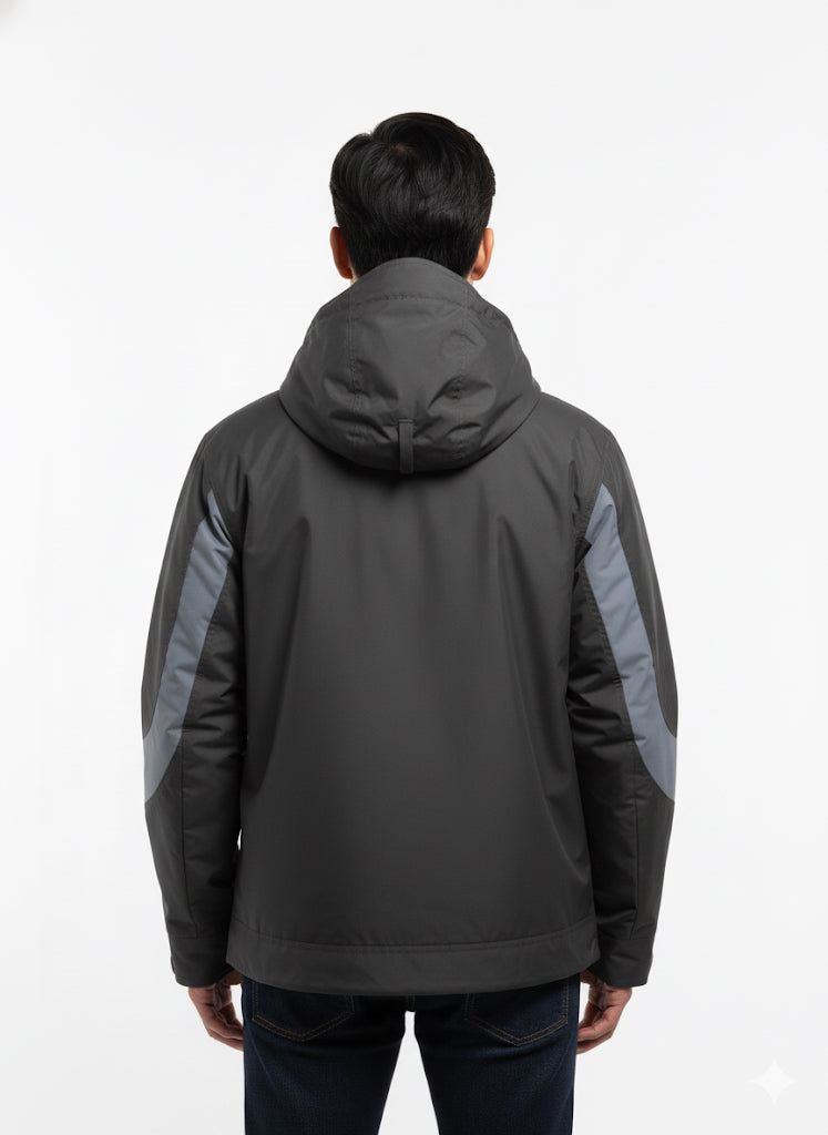 FS44 2031  Men's Waterproof Jacket with Removable Hood -