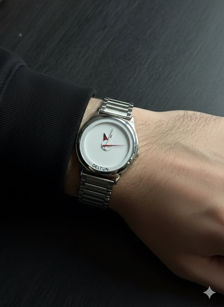 FS44 2050 DELTON Minimalist Quartz Watch for Men