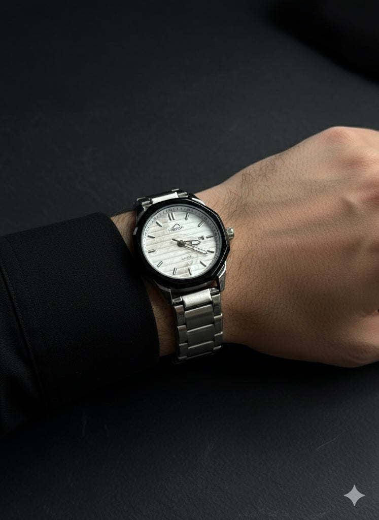 FS44 2052 HERVÍ Stainless Steel Quartz Watch for Men