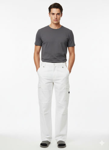 FS44 2061 Durable Multi-Pocket Cargo Trousers for Men