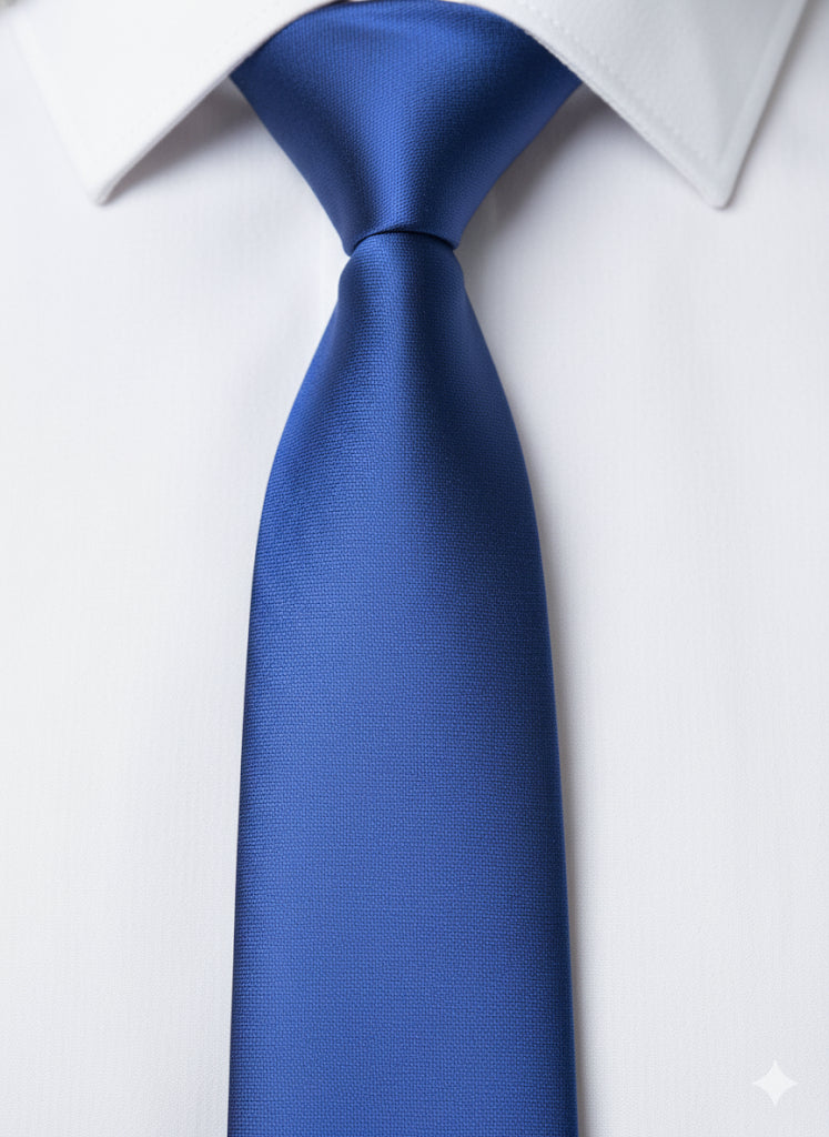 Fs44 1073 Men's Solid Color Silk Necktie