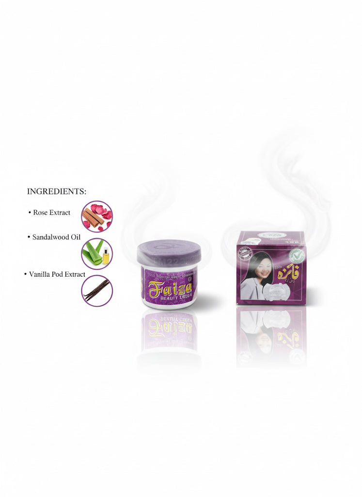 Fs44 1081  Faiza Beauty Cream - Natural Ingredients