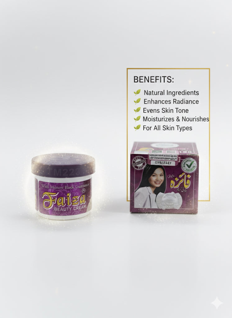Fs44 1081  Faiza Beauty Cream - Natural Ingredients