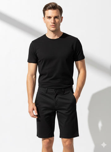 Fs44 1091 Men's Classic Flat-Front Chino Shorts