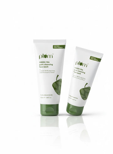 Fs44 1112 Plum Green Tea Pore Cleansing Face Wash for Oily