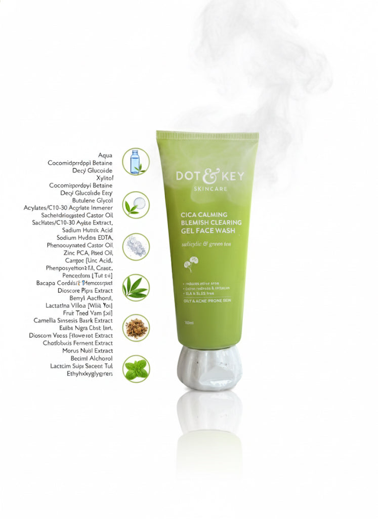 Fs44 1106 Dot & Key Cica Calming Blemish Clearing Gel Face Wash