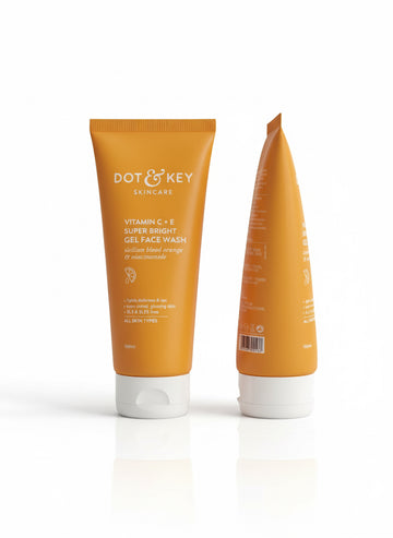 Fs44 1108 Dot & Key Vitamin C + E Super Bright Gel Face Wash