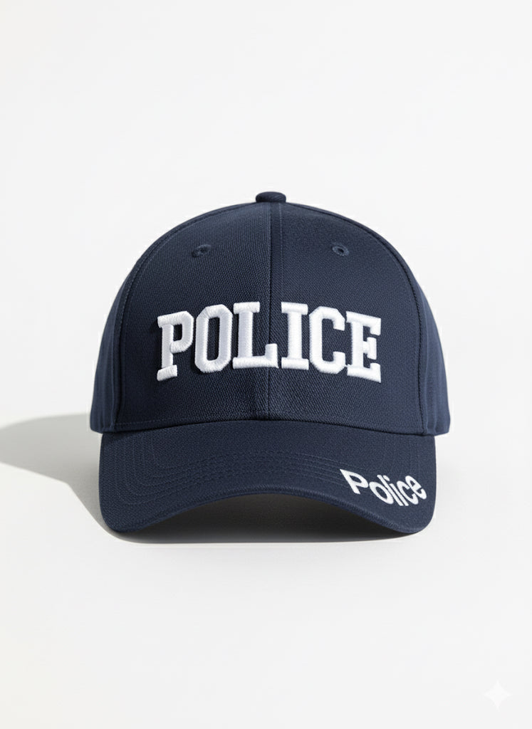 FS44 1116 Navy Blue "Police" Embroidered Baseball Cap
