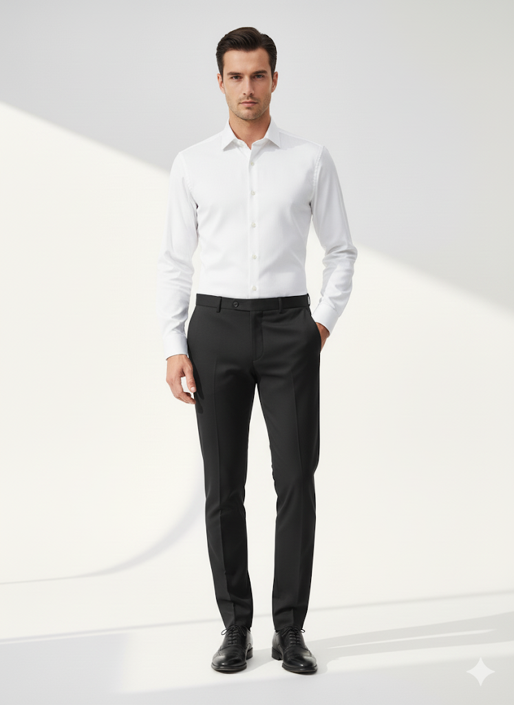Fs44 1018  The Versatile Slim-Fit Suit Pant