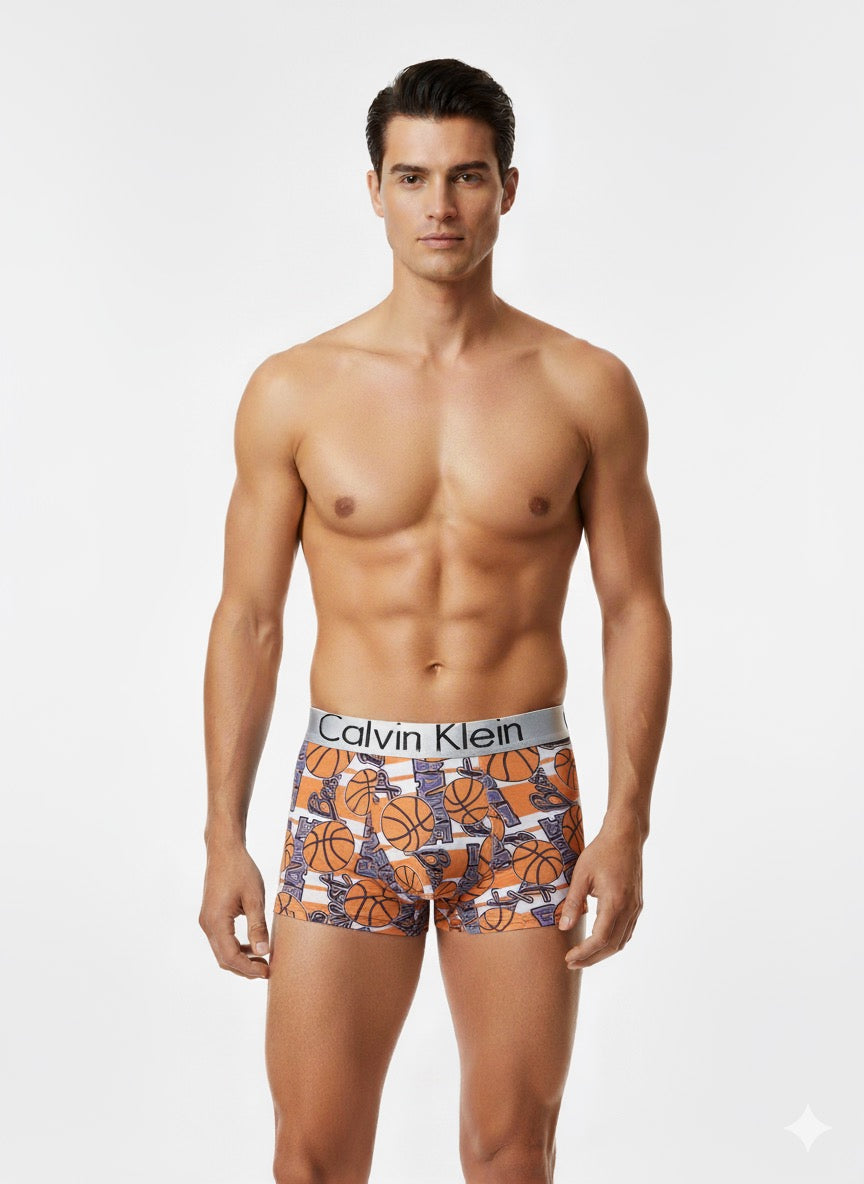 Fs44 1050 Calvin Klein Men's Printed Boxer Briefs - Modern Fit Underwear