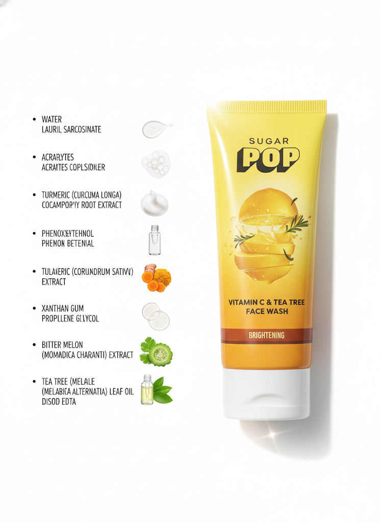 Fs44 1081  Vitamin C & Tea Tree Face Wash