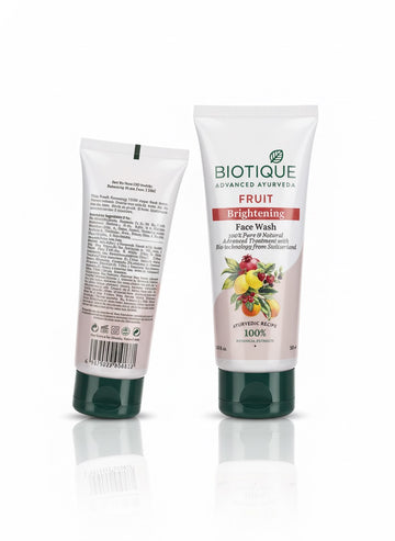 Fs44 1083 BIOTIQUE Advanced Ayurveda Fruit Brightening Face Wash,