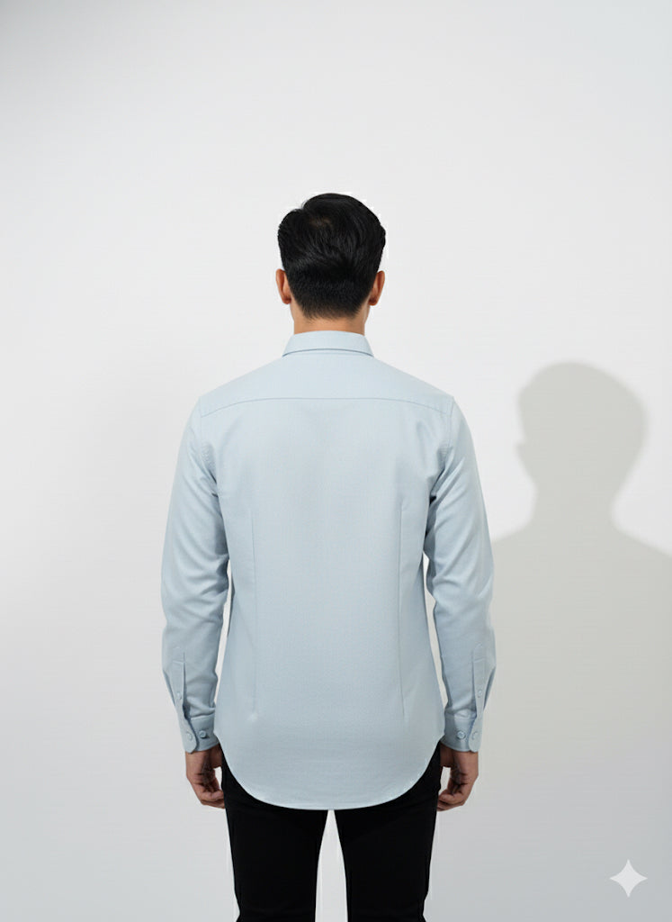 Fs44 1005 Men's Cotton Shirt with Elegant  Floral print