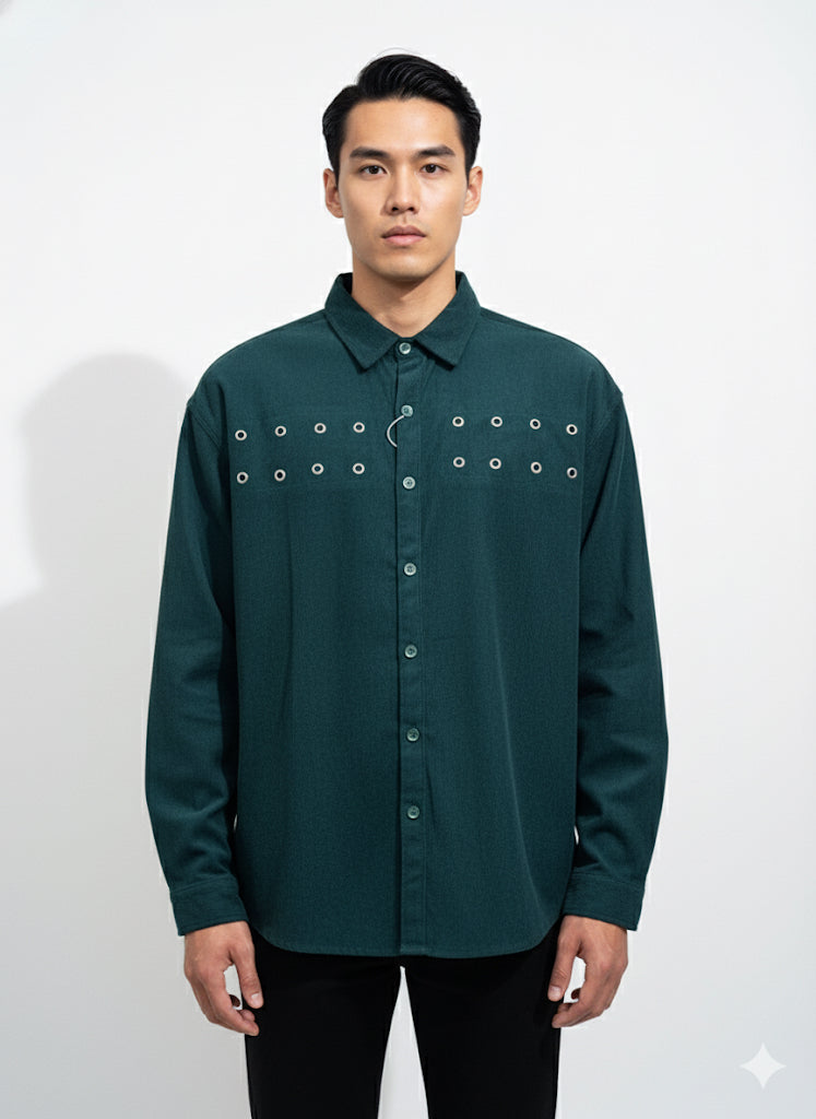 FS44 2042 Oversized Corduroy Shacket for Men