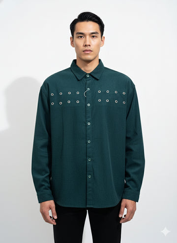FS44 2042 Oversized Corduroy Shacket for Men