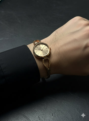 FS44 2054 Elegant Fossil Gold-Tone Bangle Women's Watch