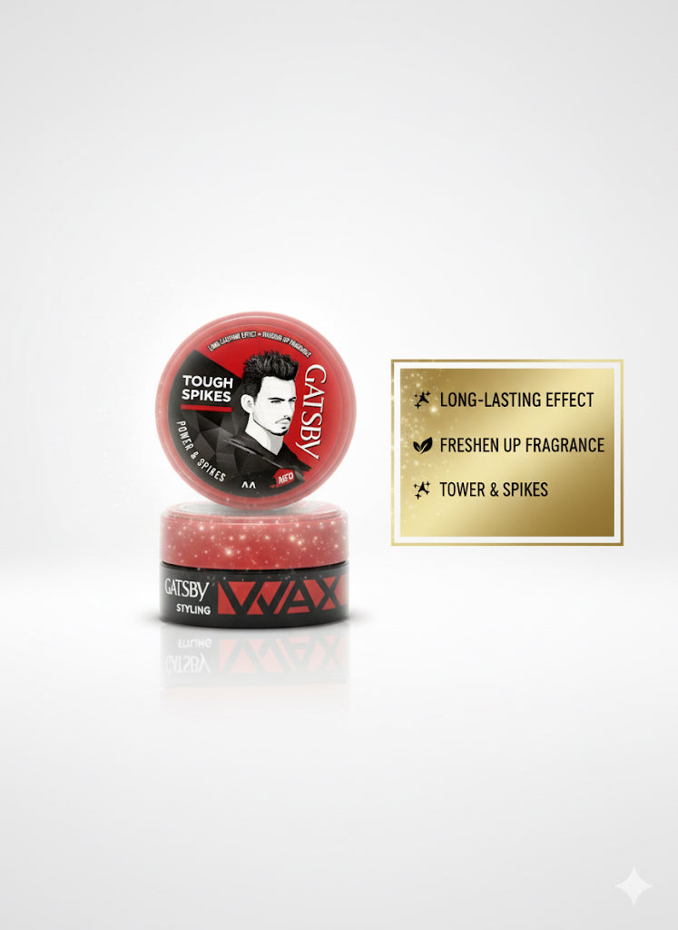 Fs44 1086 Gatsby Tough Spikes Hair Wax