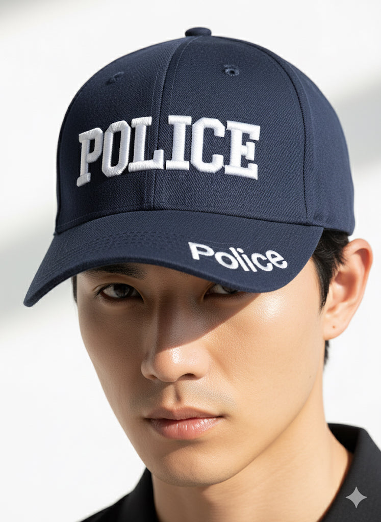 FS44 1116 Navy Blue "Police" Embroidered Baseball Cap