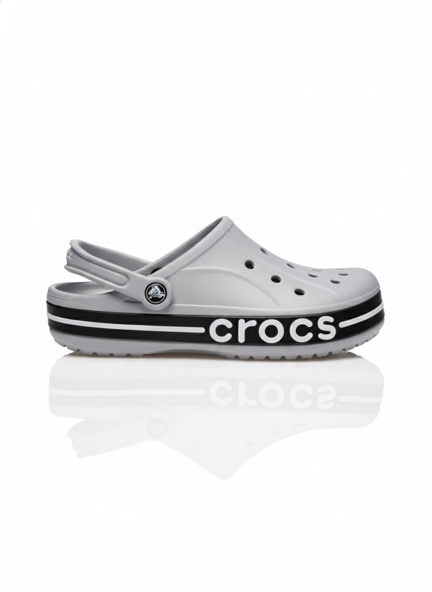 Fs44 1069  Classic Crocs Clogs Tie-Dye Black & White