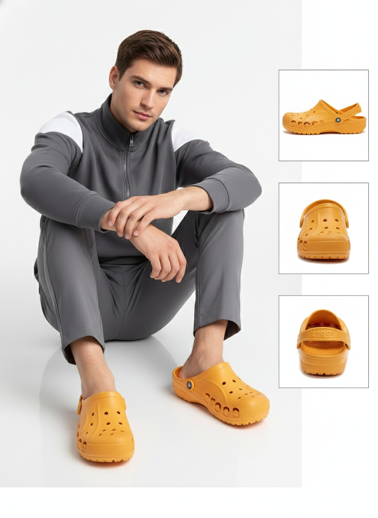 Fs44 1071 Lightweight Perforated Comfort Clogs for Men