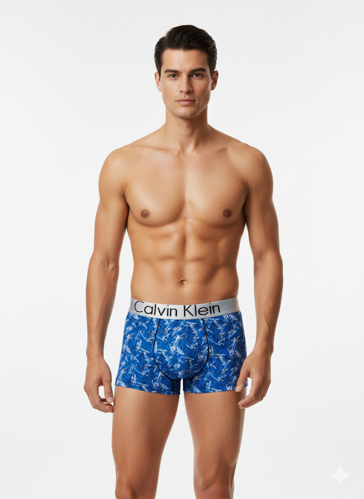 Fs44 1050 Calvin Klein Men's Printed Boxer Briefs - Modern Fit Underwear