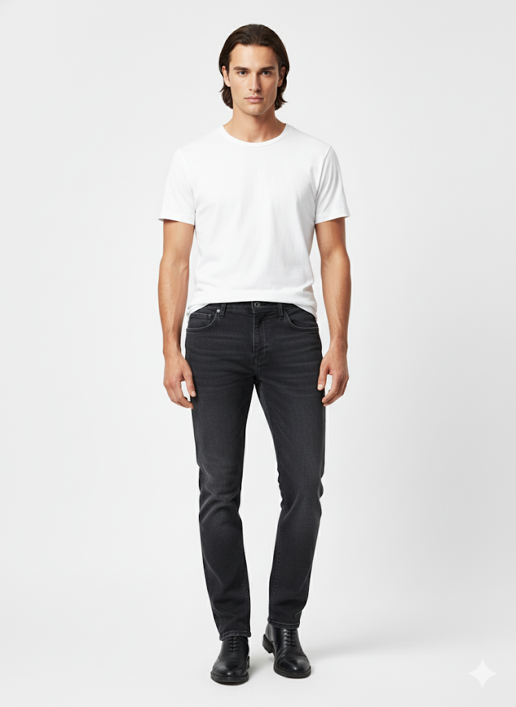 Fs44 5005 Men's Slim Fit Stretch Denim Jeans – Classic & Comfortable