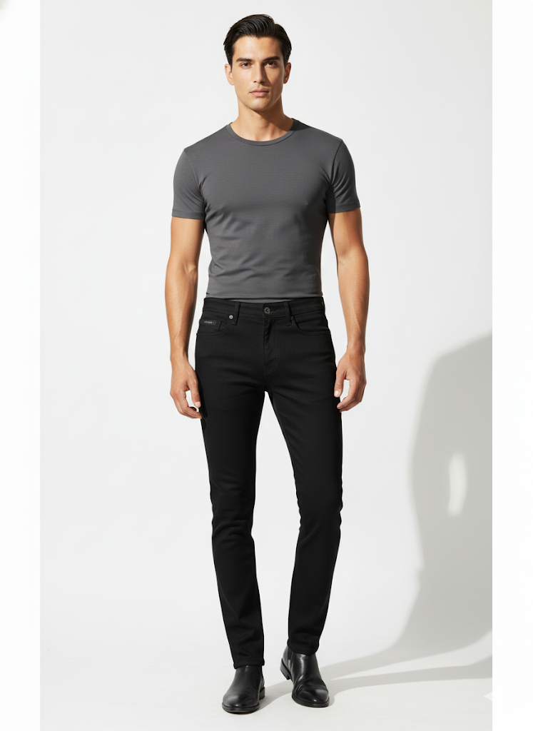 Fs44 5005 Men's Slim Fit Stretch Denim Jeans – Classic & Comfortable