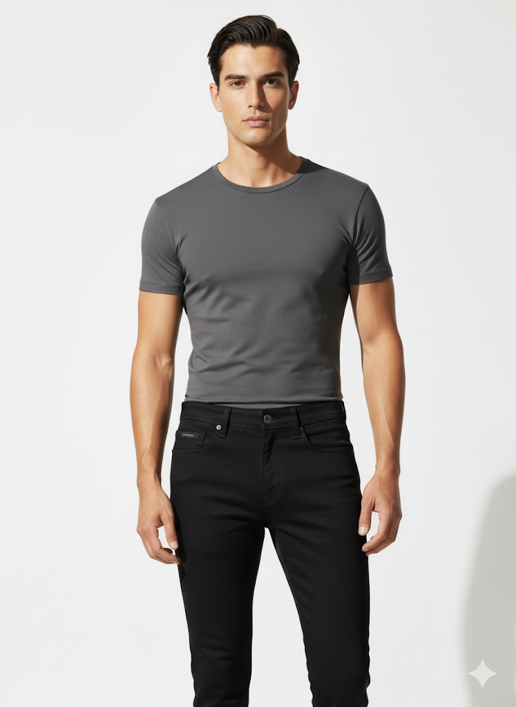 Fs44 5005 Men's Slim Fit Stretch Denim Jeans – Classic & Comfortable