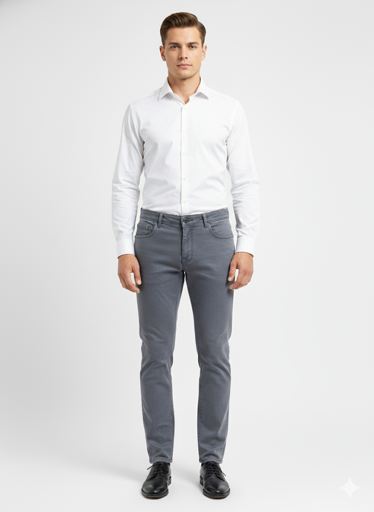 Fs44 5005 Men's Slim Fit Stretch Denim Jeans – Classic & Comfortable