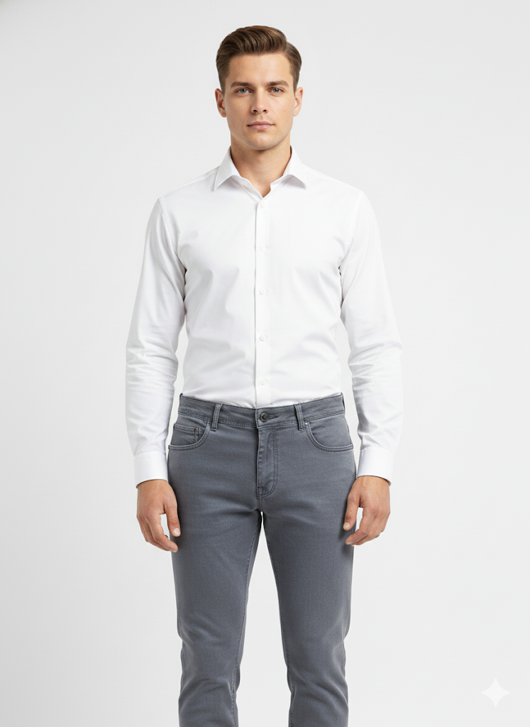 Fs44 5005 Men's Slim Fit Stretch Denim Jeans – Classic & Comfortable