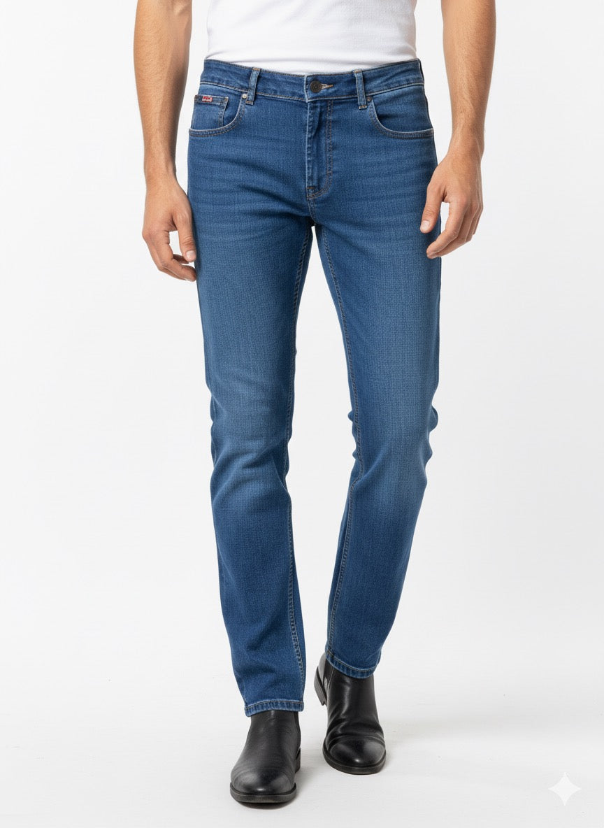 Fs44 5005 Men's Slim Fit Stretch Denim Jeans – Classic & Comfortable