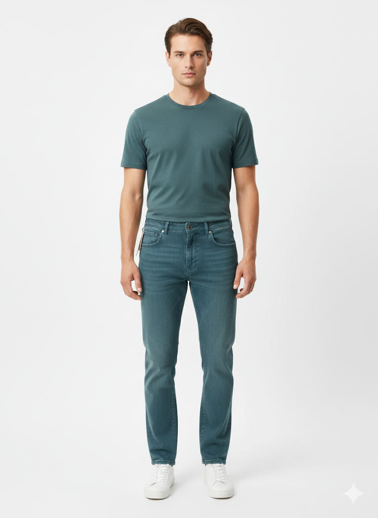 Fs44 5005 Men's Slim Fit Stretch Denim Jeans – Classic & Comfortable