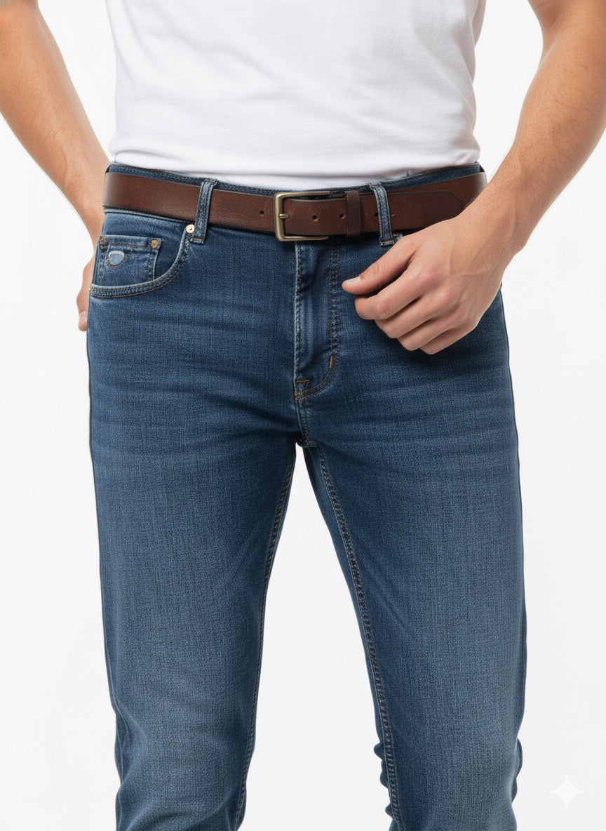 Fs44 5005 Men's Slim Fit Stretch Denim Jeans – Classic & Comfortable