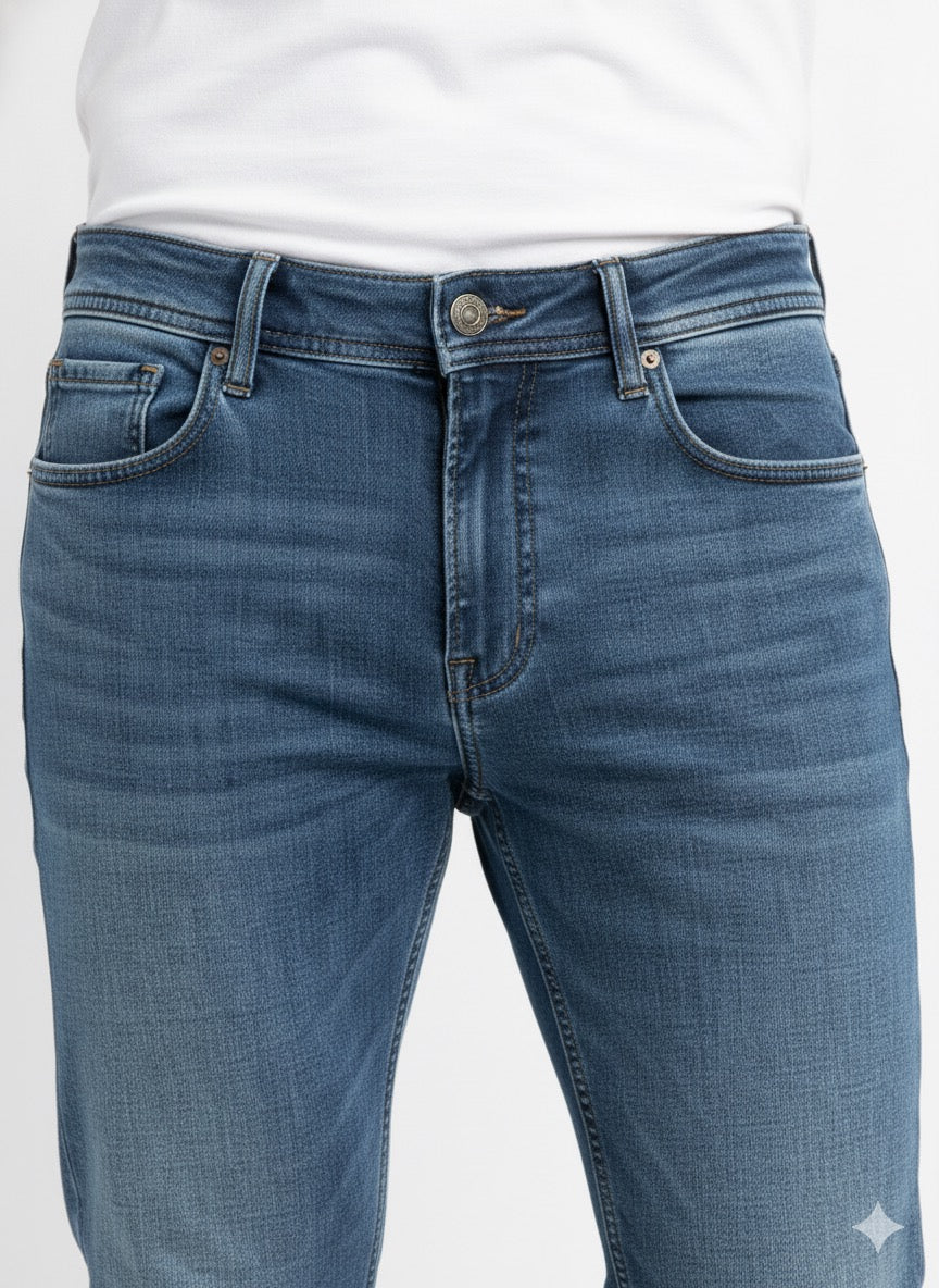 Fs44 5005 Men's Slim Fit Stretch Denim Jeans – Classic & Comfortable